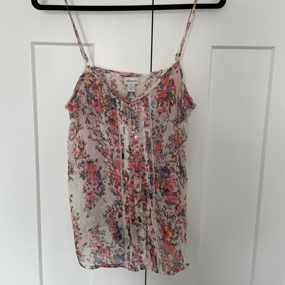 Floral dynamite tank